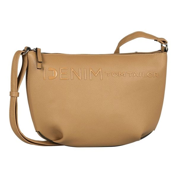 Axelväska - TOM TAILOR - Zephyra Crossbody Bag M - Ljusbrun - Mått 31x18x10 cm - 250 g