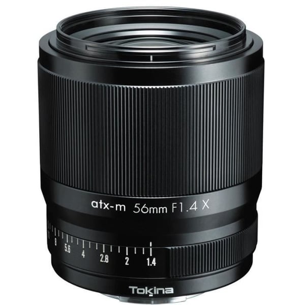 Objektiv - Tokina - ATX-M 56mm f/1.4 - Bländare f/1.4 - Kompatibel med Fuji X - Färg Svart
