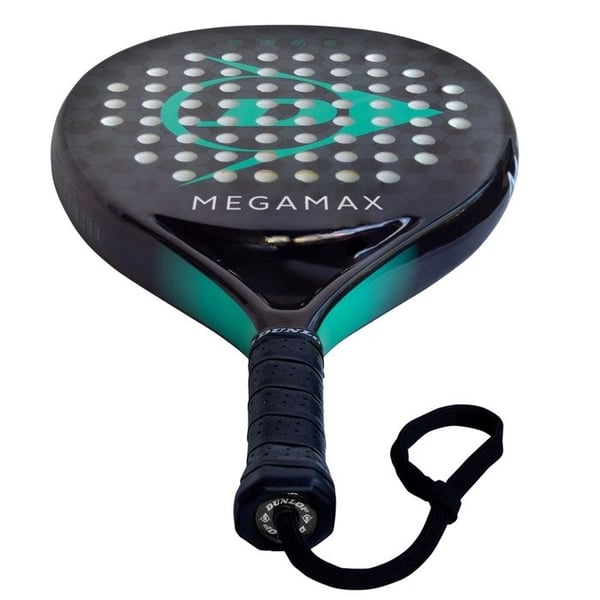Padelbat - DUNLOP - Megamax - Grafit - Pro EVA - Sort