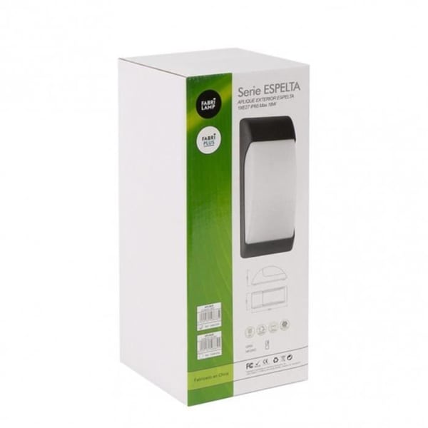 Vägglampa utomhus - FAB - ESPELTA - Grå - Modern - IP65