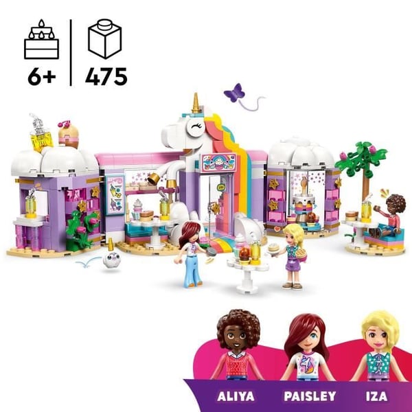LEGO Friends 42684 Unicorn Café - Byggset för Flickor eller Pojkar från 6 år