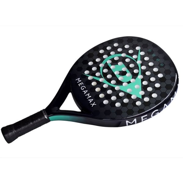 Padelbat - DUNLOP - Megamax - Grafit - Pro EVA - Sort