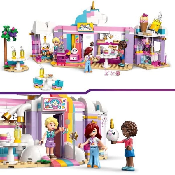 LEGO Friends 42684 Unicorn Café - Byggset för Flickor eller Pojkar från 6 år