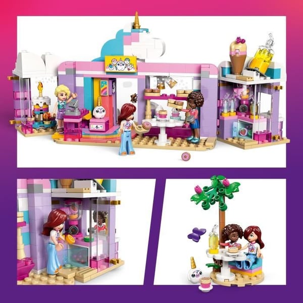 LEGO Friends 42684 Unicorn Café - Byggset för Flickor eller Pojkar från 6 år