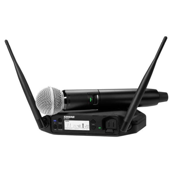 Shure GLXD24+ / SM58 Z4 Micro HF sång