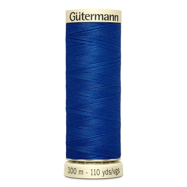 Tråd 100% polyester Gutermann 1 Spole - Att 316 - kungligt blå