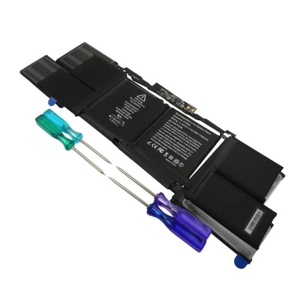 Batteri - AVIZAR - MacBook Pro 15" A1990 - 11,4V - 7336mAh - Li-Polymer Svart