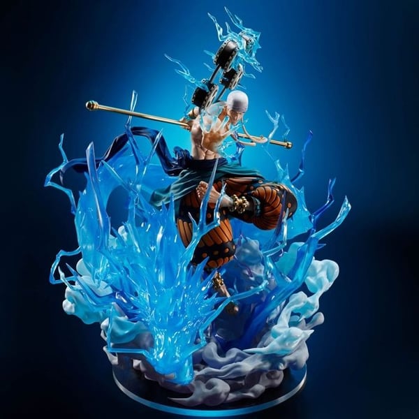 Bandai Tamashii Nations - One Piece - Statuett FiguartsZERO Extra Battle Enel Sextio Mil Volt Blixtdrake 32 cm