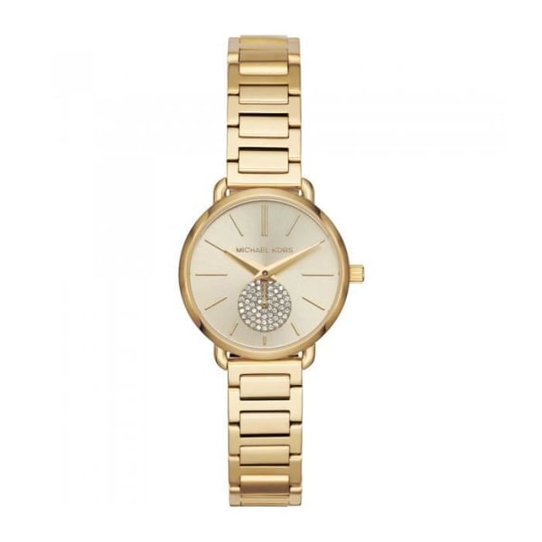 Klocka - Michael Kors - Portia Guld MK3838 - Guld - Stål - Kvarts - 3 Atm