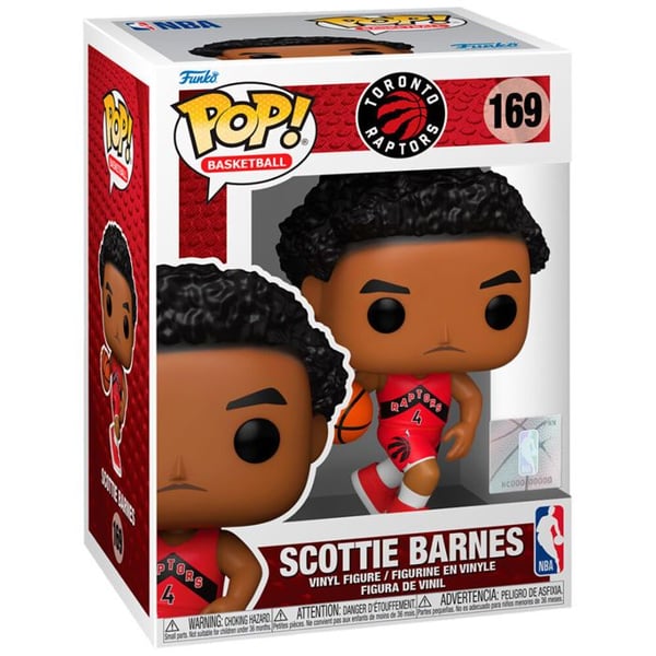 Figurine Funko POP - Funko - Scottie Barnes - Toronto Raptors - 9 cm - Blandet - 3 år