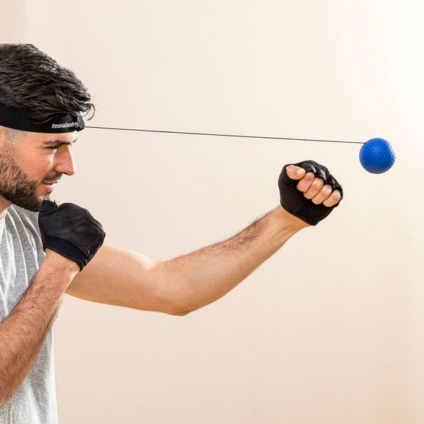 Träningsbollar - InnovaGoods - Reflex - Svart - Unisex - Multisport
