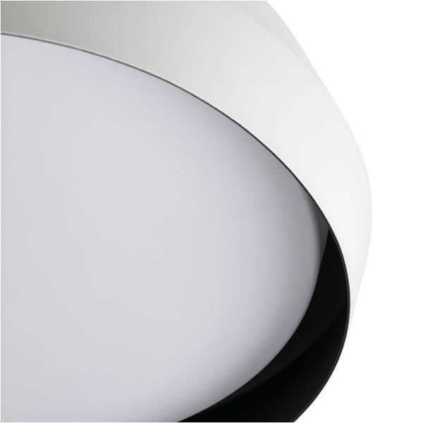 SHOKU 350 Vägg-/taklampa vit/svart 64278 Faro Barcelona