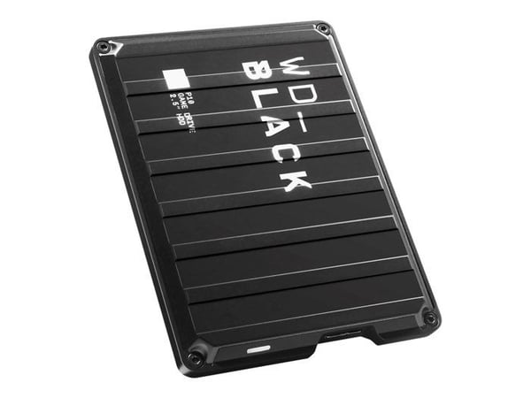 WDBLACK P10 2 Til Bærbar, Mobil og Robust Ekstern Harddisk, Fungerer med PC og Konsol