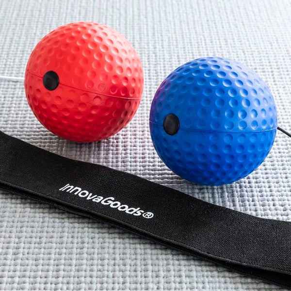 Träningsbollar - InnovaGoods - Reflex - Svart - Unisex - Multisport