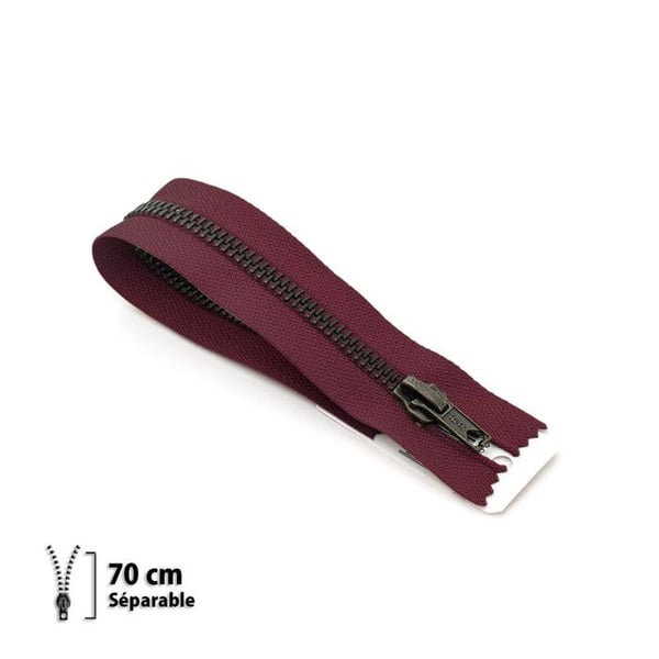 Fjäderdragkedja Z19 - mässing Separabel 6mm - 70 cm