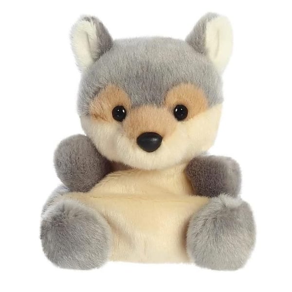 Peluche - AURORA - Lucian Loup - 13 cm - Grå - Palm Pals Miljövänlig