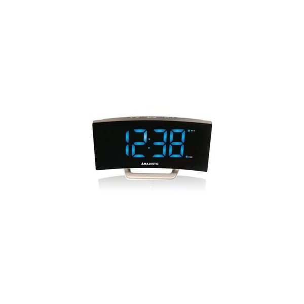 Digital väckarklocka - New Majestic SVE-234 - LED-skärm 1,85" - AC/Batteri - Svart
