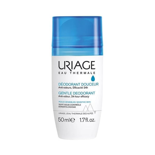 Uriage Deodorant Mjukhet Anti-Lukt Utan Aluminium Salter För Känslig Hud 50ml