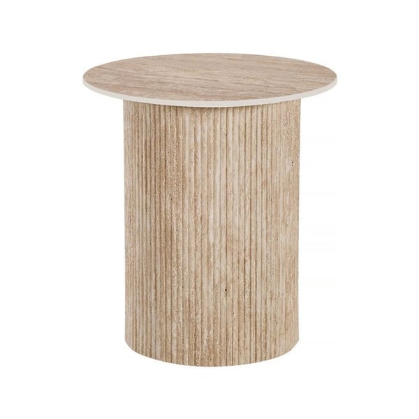 apupöytä, sohvapöydän pää, keraaminen yöpöytä "Eclat" - 50 x 50 cm - Ruskea apupöytä, sohvapöydän pää, keraaminen yöpöytä "Eclat" - 50 x 50 cm - Ruskea