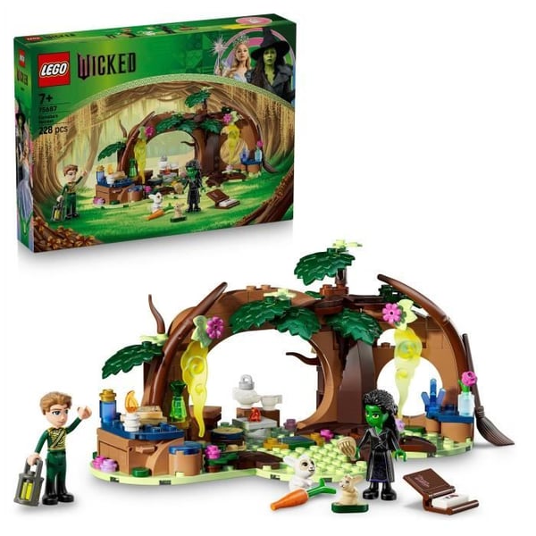 LEGO Wicked 75687 Elphabas gömställe - Byggleksak från 7 år - Mini-dockor