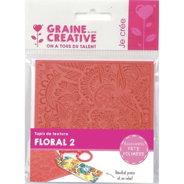 Graine Créative - Texturtapet för Fimo Floral nr 2