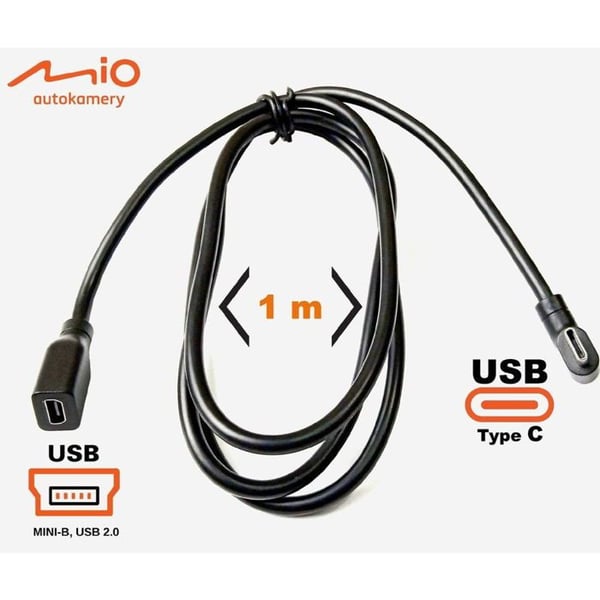 MIO USB Type C - mini USB til SMARTBOX III reducer, 1m