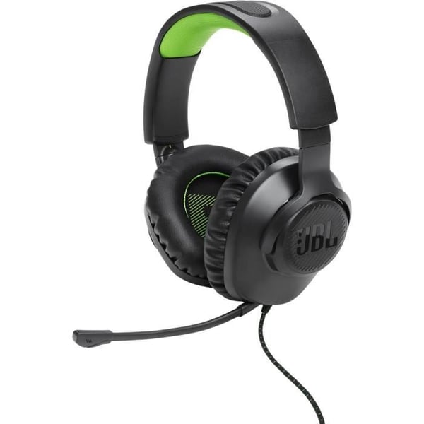 Gaming Headset - JBL - Quantum 100 Xbox - Trådbunden - Multiplatform - Svart / Grön