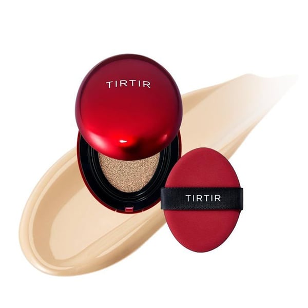 Fond de teint - TIRTIR - MINI MASK FIT RED - Nyans 21W Natural Ivory - Mini kudde - UV-skydd