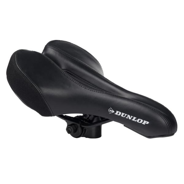 Cykelsadel - Dunlop - 41968 - Svart - Génoise - MTB