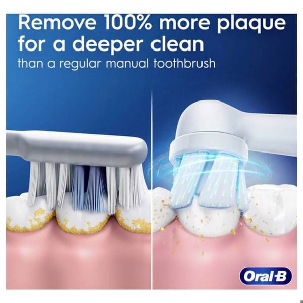 Eltrisk tandborste - ORAL-B - iO Series 2 - Skoggrön - 3 lägen - Resefodral ingår