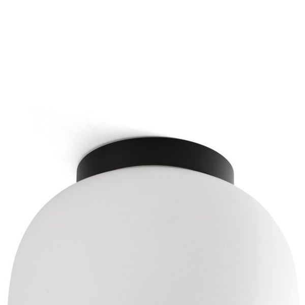 Skrivbordslampa - FARO - AMELIA - Svart Matt Globe - Stål - E27 15W