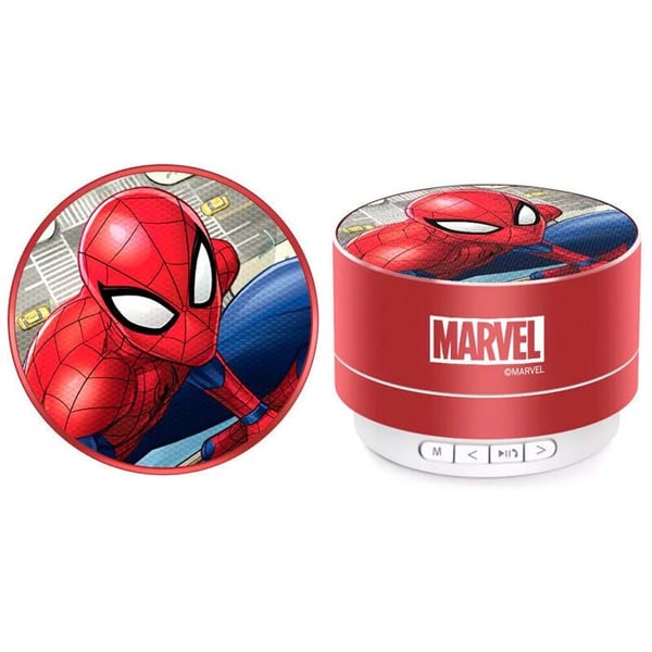 Bluetooth-högtalare - ERT GROUP - Marvel Spiderman - 3W RMS - Inbyggd mikrofon - Portabel