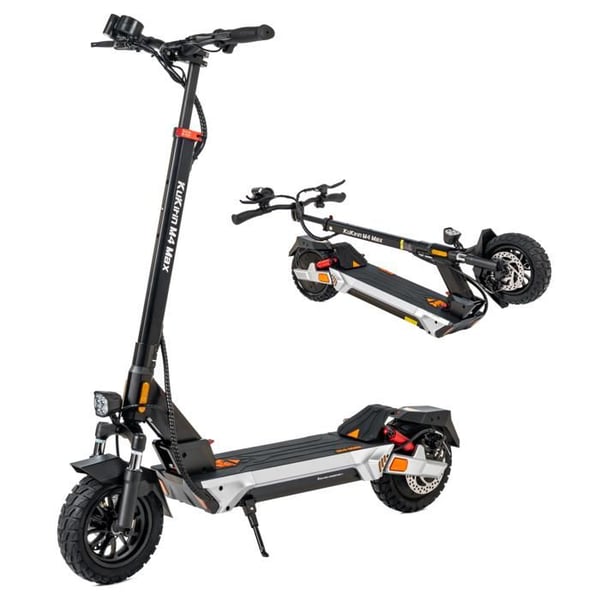 KuKirin M4 Max Elektrisk Scooter – 48V 800W, Hastighed 45 km/t, Batteri 18,2Ah, Dæk 10’’, Skivebremser