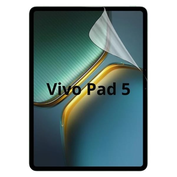 Skydd för skärmen till Vivo Pad 5 [Pack 2] Ultra Tunn Plastisk Skyddsfilm Phonillico®
