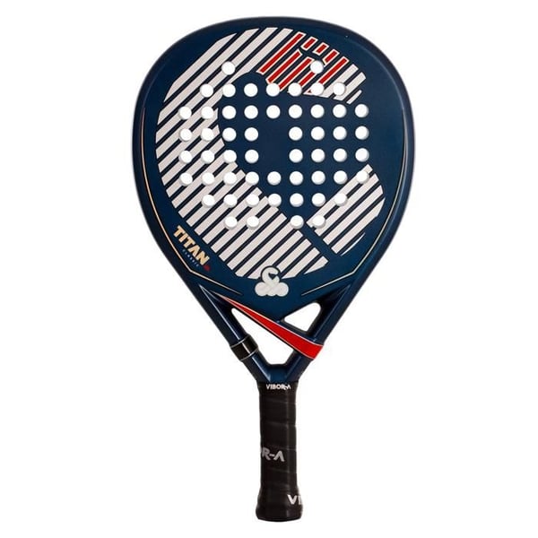 Padelracket - Vibora Classic - Ram i blandad kolfiber och glasfiber - EVA-gummi - Matt slät finish