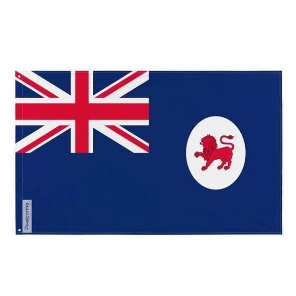 Tasmaniens flagga – 60 x 90 cm – Hållbar polyester – 2 metallöljett – Inomhus / Utomhus – Pixelforma