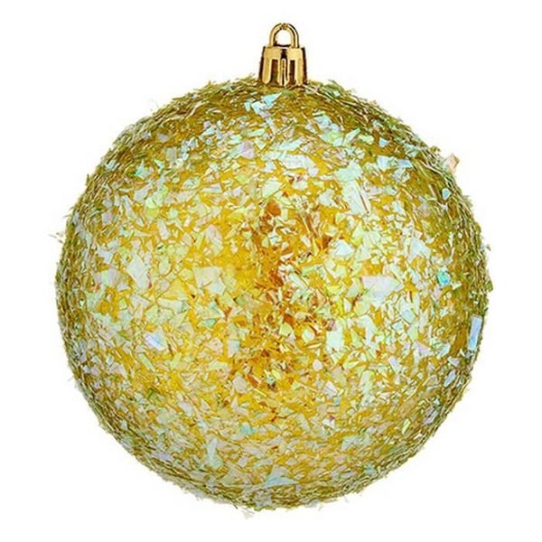 Julkulor - Grön - Diameter 10 cm - Förpackning 20 x 10 x 30 cm - Festlig Dekoration