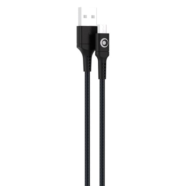 Laddnings- och datakabel - BIGBEN CONNECTED - USB-A till mikro-USB - 1.2m - 10.5W - Svart