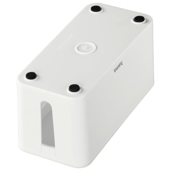 Kabeldosa - HAMA - Mini - Vit - 3 uttag - Switch