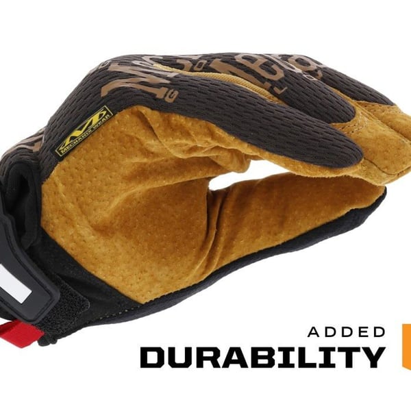 Arbetskar handskar - MECHANIX WEAR - Durahide™ Original® - Storlek XL - Slitstarka - Förstärkta