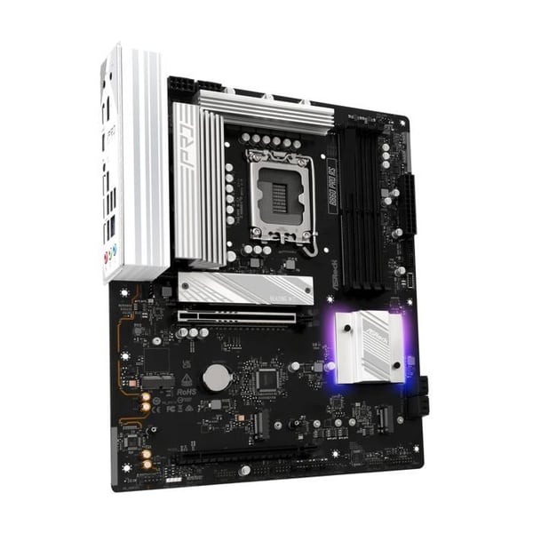 Moderkort - ASRock - B860 Pro Race Sport - Intel LGA 1851 - Chipset B860 - Pålitlig Prestanda