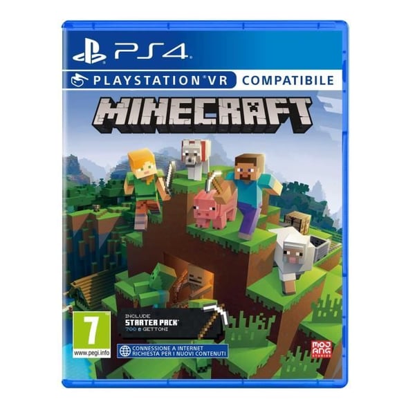 Videospel - SONY - Minecraft Starter Collection - Startpaket - PS4 - Fler spelare 1-8