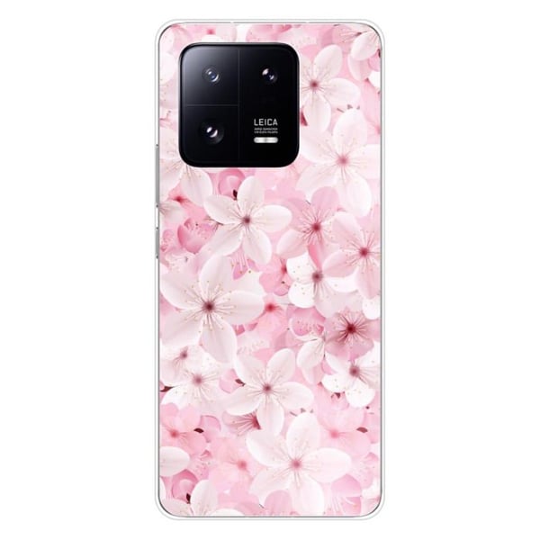 Tryckt silikonfodral som är kompatibelt med Xiaomi 13 Pro Sakura