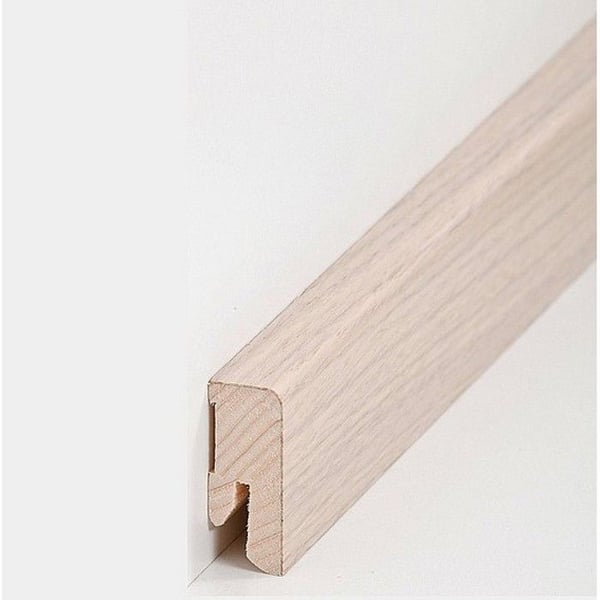 PROVISTON Fanerad träsockel 16 x 40 x 2500 mm Ek 12,5 meter | 5 stycken