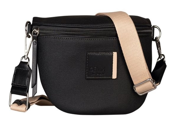 Axelväska - TOM TAILOR - Rosie Canvas Belt Bag - Svart - Polyester - 22x12x8 cm