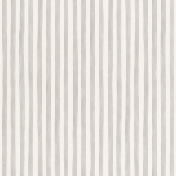 Väggtapet av non-woven 252767 väggtapet randiga vågor 53 x 1005 cm Rasch Bambino XIX grå vit