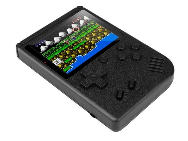 Konsol emulator 400 spel Retro Modell Svart