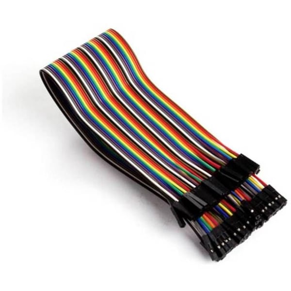 Whadda WPA415 Bygelkabel [40x Trådbygel hona - 40x Trådbygel hona] 30,00 cm