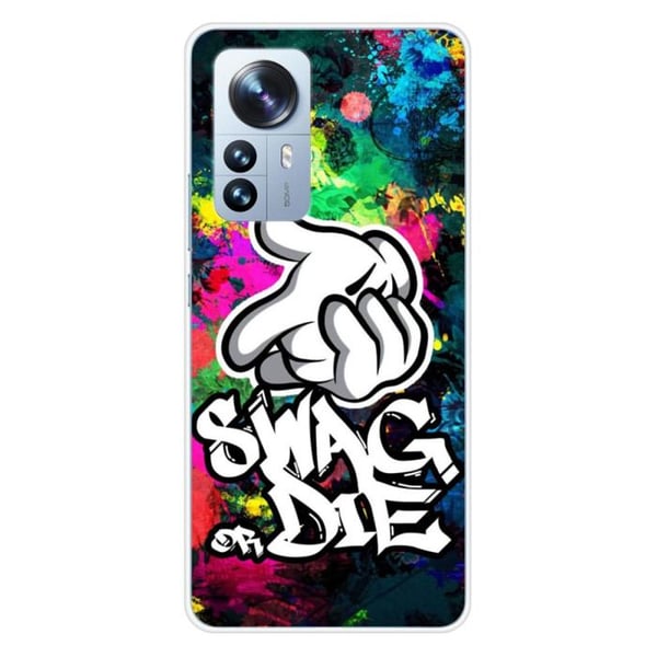 Siliconfodral - Kompatibel med Xiaomi Mi 12 Pro - design swag or die