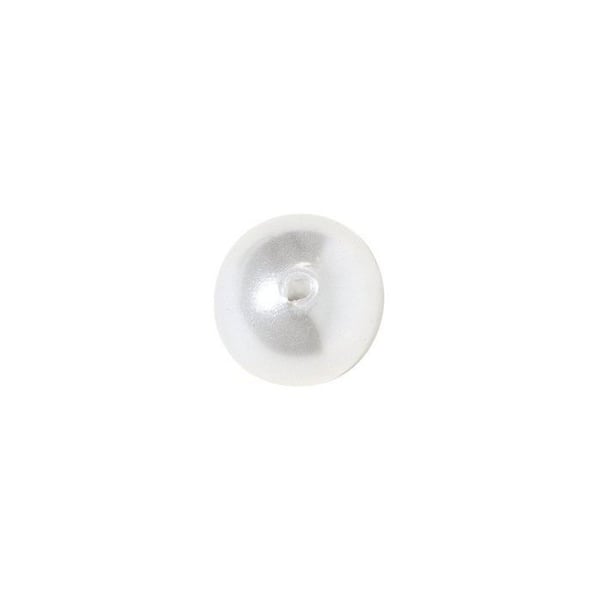 Vita pärlor, 3 mm ø, kartong med 300 st